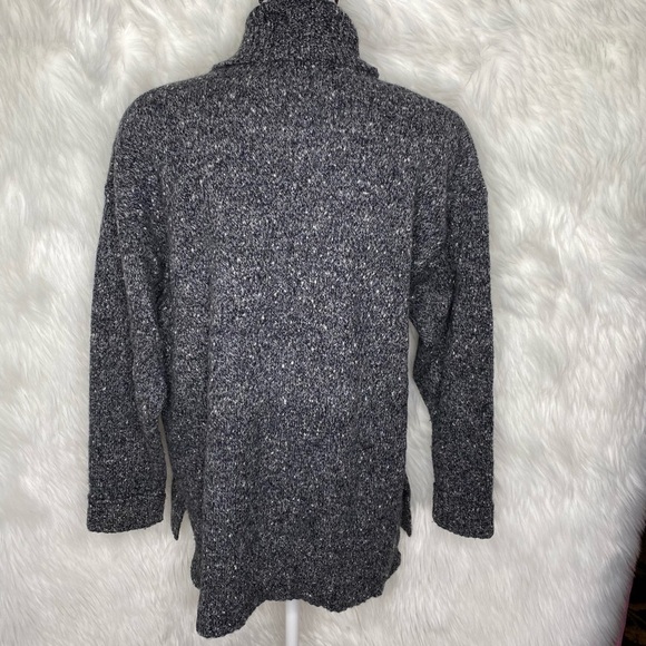 15. Vintage Express Tricot Chunky Wool Turtleneck Tunic 90s Sweater Size Large - Picture 15 of 15